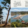 絵葉書　神奈川　江ノ島　平和塔　平和塔よりの遠望　カラー