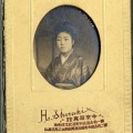 古写真　和装女性　名古屋中京写真館