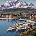 ս񡡳Luzern Seebrucke und Pilatus 顼ڼŽ