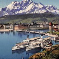 ս񡡳Luzern Seebrucke und Pilatus 顼ڼŽ